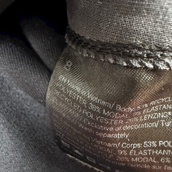 LULULEMON Softstreme Turtleneck Pullover Size 8 Gray Knit Oversized Athleisure - Picture 3 of 6